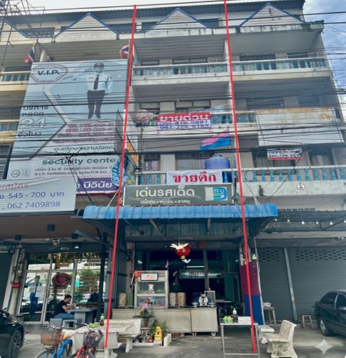 อาคารพาณิชย์ 4 ชั้นพร้อมชั้นลอย ติดถนนพุทธมณฑลสาย 2 (ฝั่งเพชรเกษม) | ทำเลทองเหมาะทำธุรกิจ-ออฟฟิศ-ปล่อยเช่า | เพียง 250 เมตรจากถนนเพชรเกษม