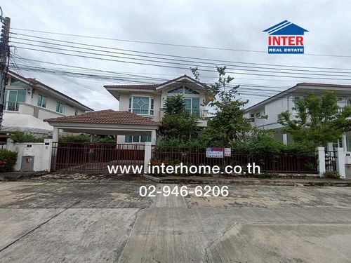 2-story detached house, 69.3 sq m, Supalai Garden Ville Suvarnabhumi Village, Soi Lat Krabang 54, Lat Krabang Road, Luang Phaeng Road, Wat Sriwaree Noi Road, Bang Sao Thong, Samut Prakan.