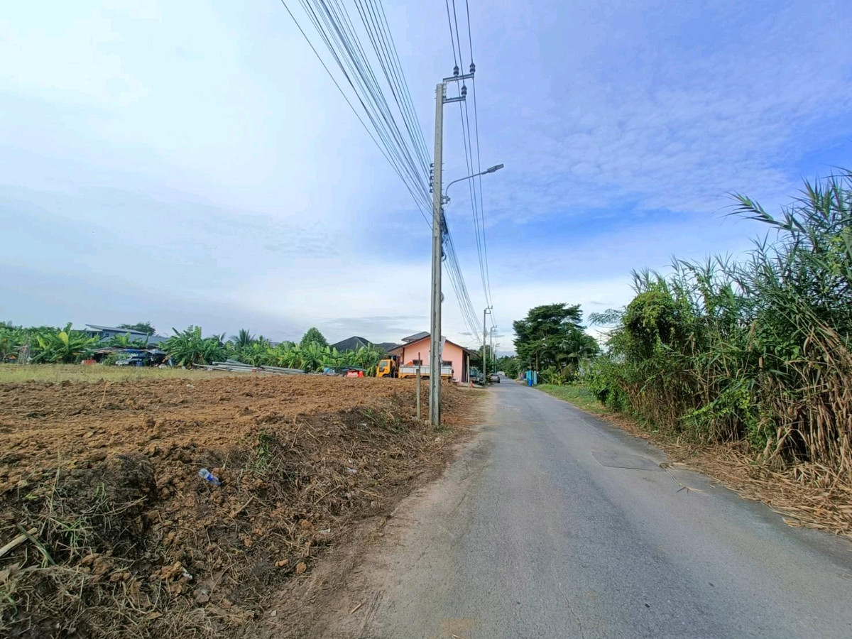 Land for sale, 318 wa, Thawi Watthana-Kanchanaphisek 18, already filled, corner plot, near Phutthamonthon Sai 3-4, Thawi Watthana, Boromarajonani, Salaya. – รูปที่ 4