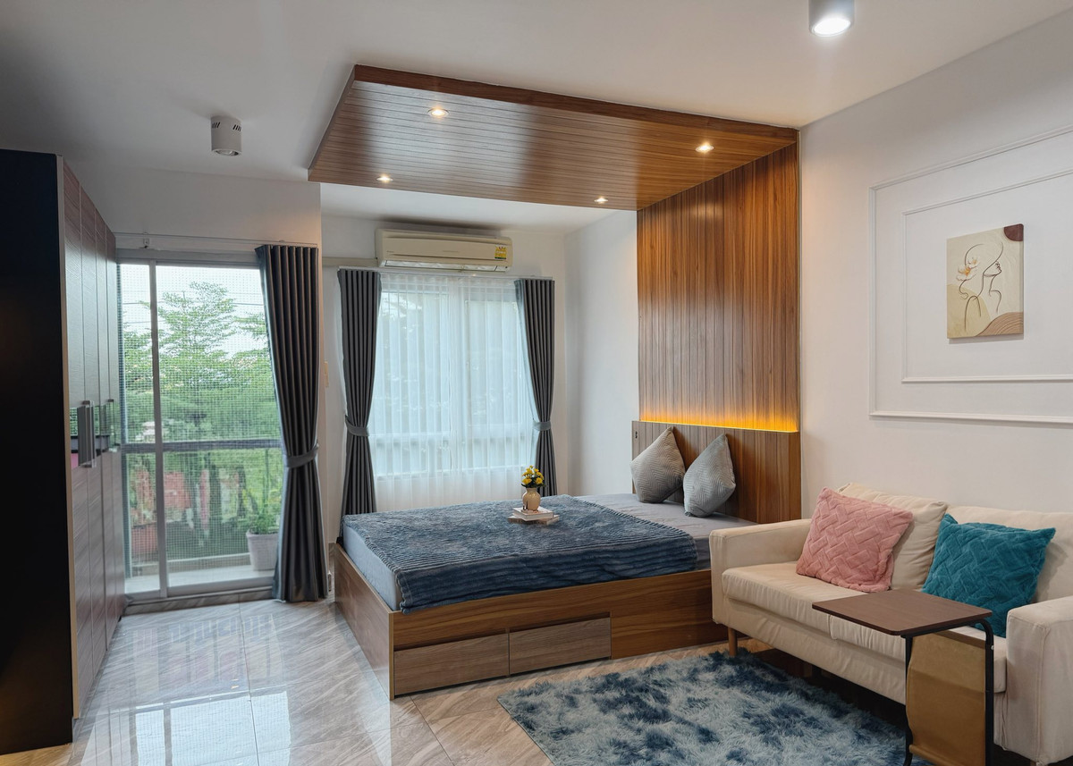 K-6635 ห้องสวยตกแต่งใหม่ พร้อมเฟอร์นิเจอร์ เครื่องใช้ไฟฟ้า IRIS ลาดกระบัง ใกล้สนามบินสุวรรณภูมิ K-6635 ห้องสวยตกแต่งใหม่ พร้อมเฟอร์นิเจอร์ เครื่องใช้ไฟฟ้า IRIS ลาดกระบัง ใกล้สนามบินสุวรรณภูมิ