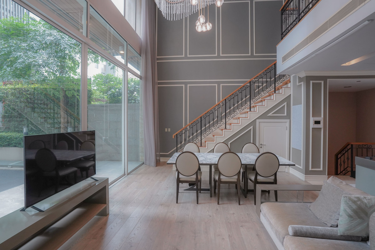 For Rent 3-bed townhome prime area sukhumwit