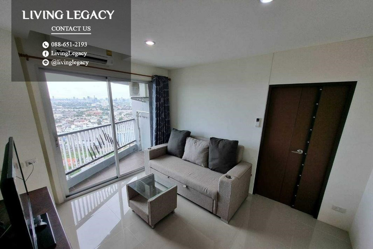 SGJUIS ให้เช่าคอนโด Asakan Place Srinakarindra 47.78 ตร.ม. ชั้น 35 line id : @livinglegacy – รูปที่ 4