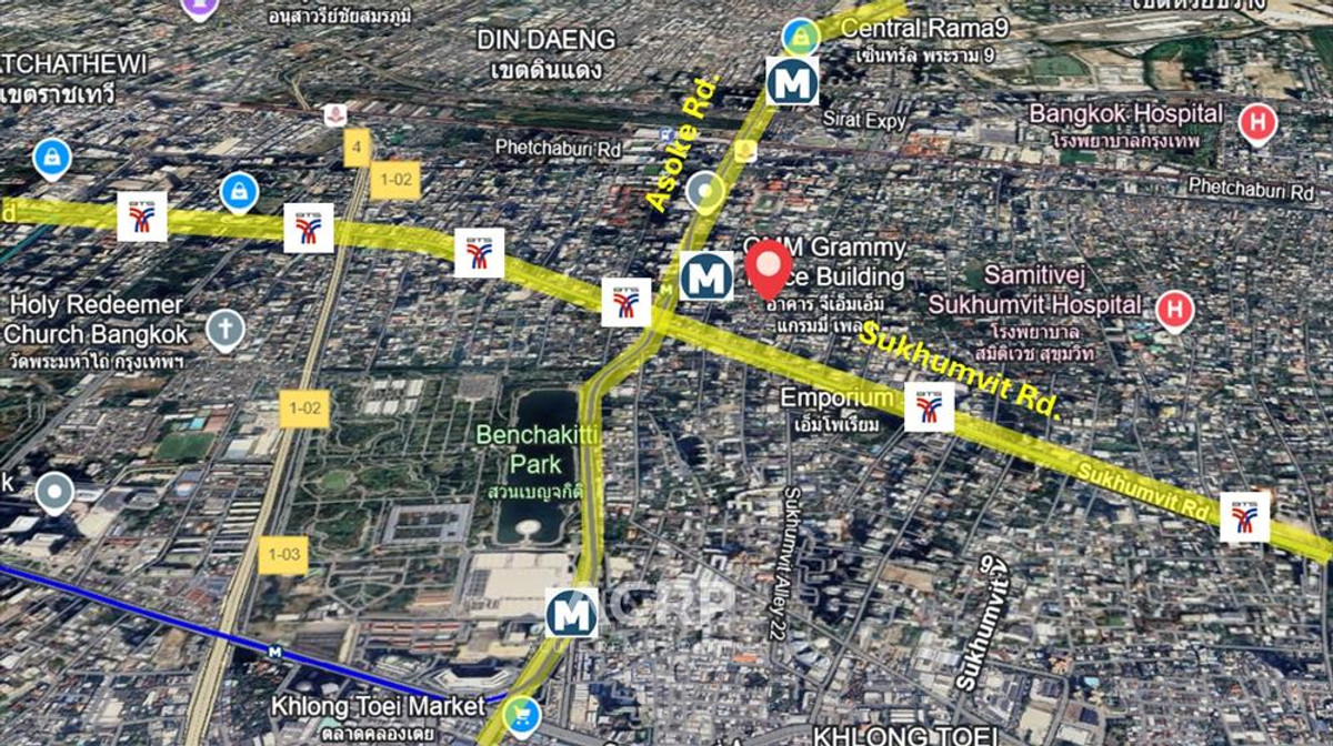 ขายที่ดินทำเลศักยภาพ ซอยสุขุมวิท25-อโศก ใกล้ BTS/MRT และห้างสรรพสินค้า