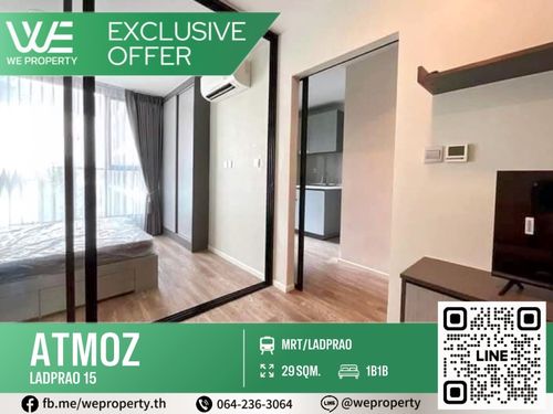 Beautiful room, fully furnished. Best price!!⭐Atmoz Ladprao 15 (Atmoz Ladprao 15)