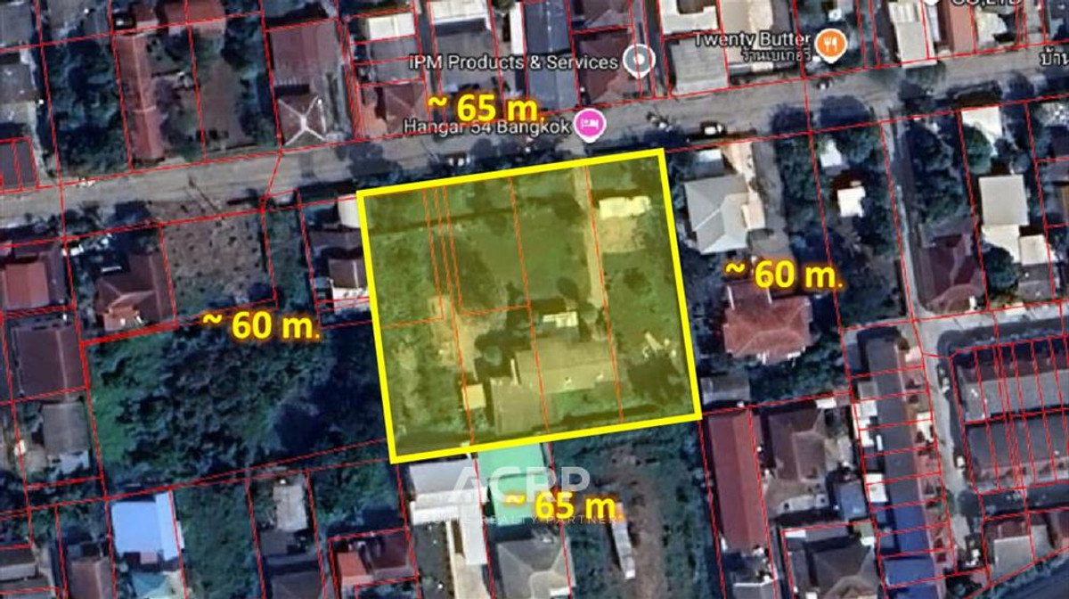 House large plot of land Near BTS Khu Khot Only 5 minutes with land area of ​​more than 908 Sq m