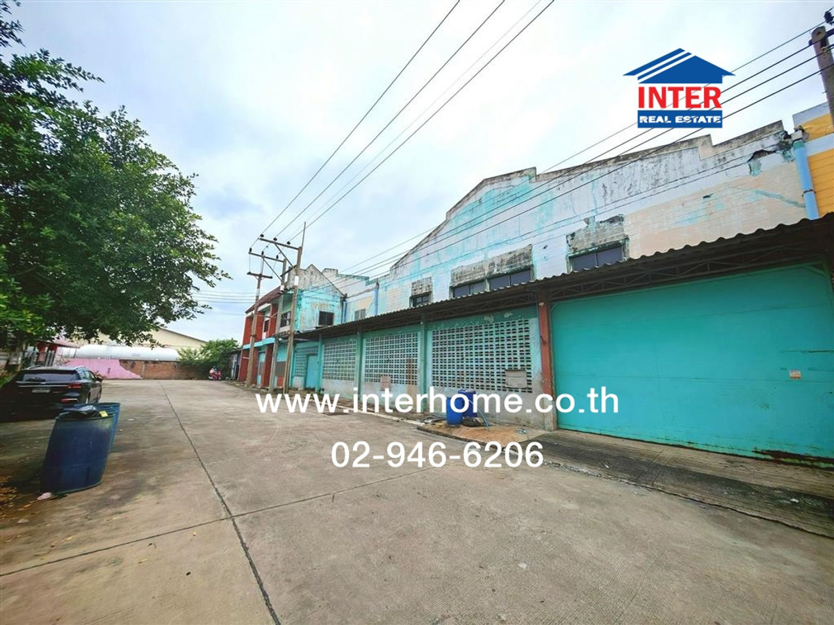Factory + warehouse, 2 floors, 530.9 sq m. Factory + warehouse, near Big C, Om Noi, Soi Phongsirichai 2, Petchkasem Road, Phutthamonthon Sai 5 Road, Krathum Baen, Samut Sakhon. – รูปที่ 2