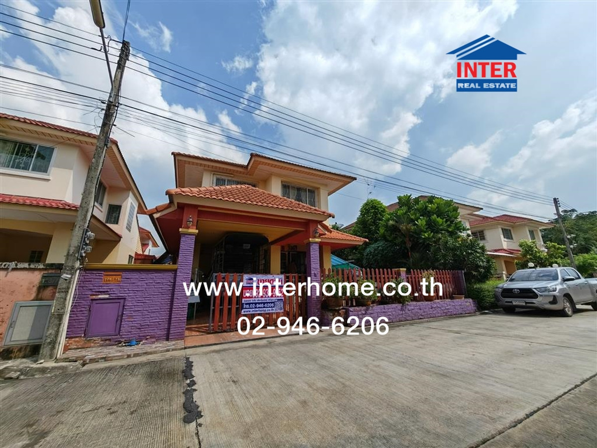 บ้านเดี่ยว 2 ชั้น 56.9 ตร.ว. หมู่บ้านสวยริมธาร8 ซอยหมู่บ้านสวยริมธาร8 ถนนเพชรเกษม ถนนพุทธสาคร กระทุ่มแบน สมุทรสาคร – รูปที่ 2