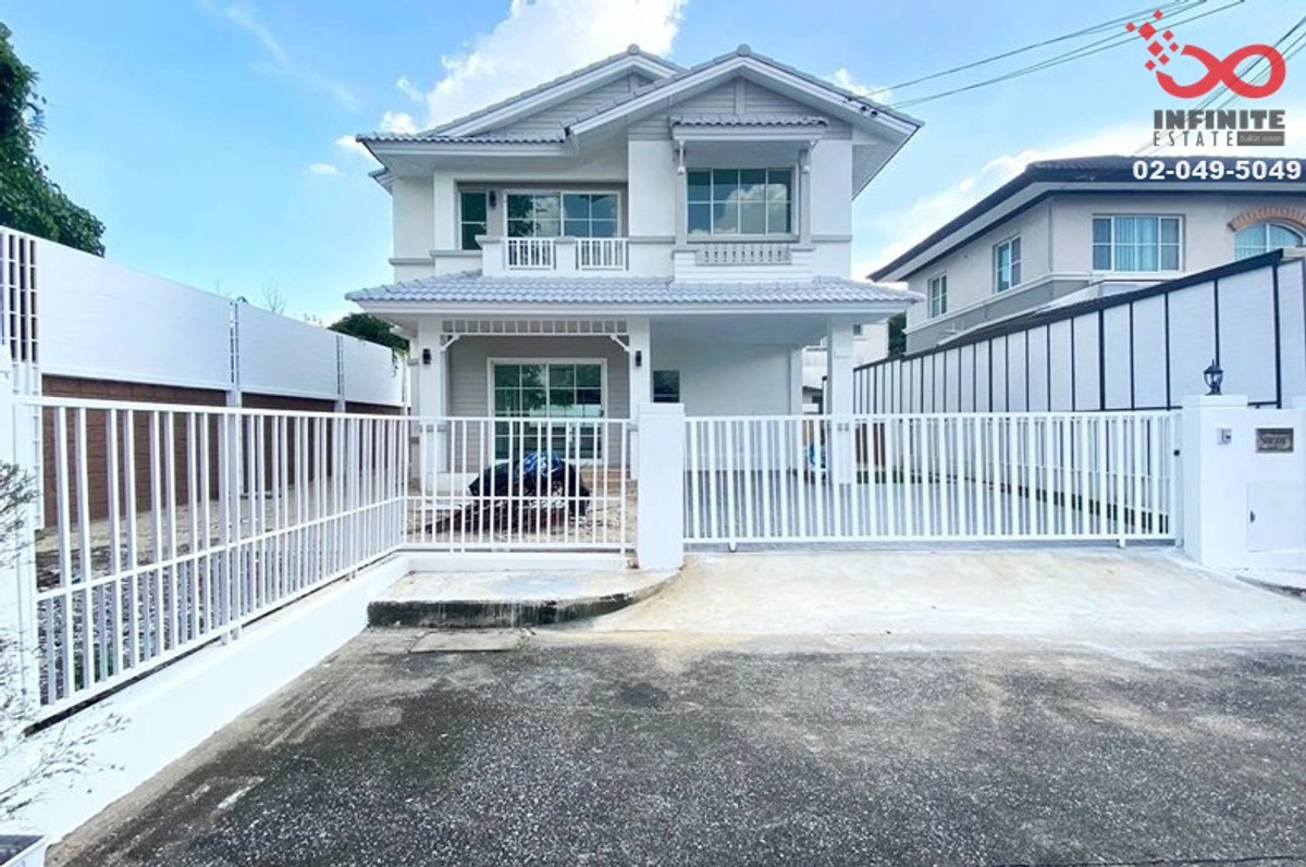 Single house for sale 60 sq m behind edge Chaiyaphruek Khlong Si Rangsit-Nakhon Nayok newly renovated