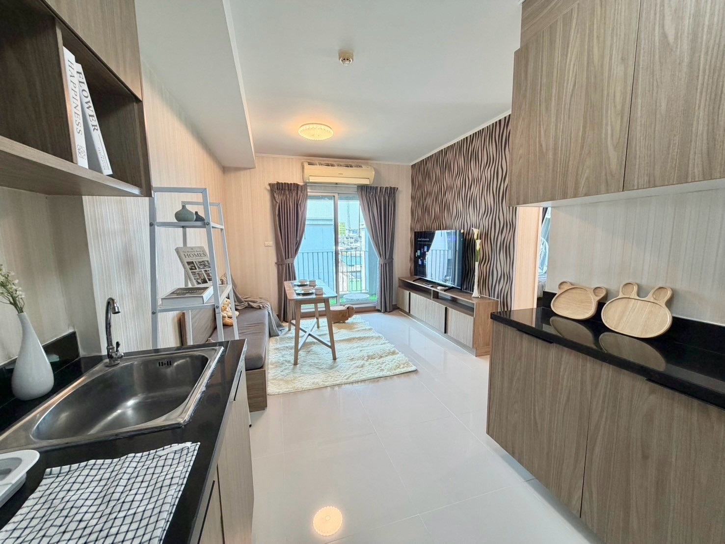 🔥ห้องสวยพร้อมขาย‼️ราคาดีมาก อยู่เองหรือลงทุนก็คุ้ม | Condo Chapter One The Campus Kaset – รูปที่ 3