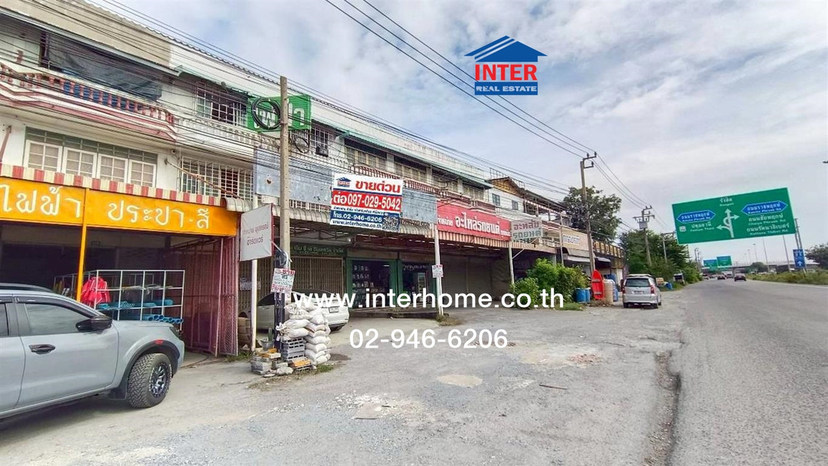 อาคารพาณิชย์ 3 ชั้น 33.7 ตร.ว. อาคารพาณิชย์ ใกล้โรงพยาบาลปากเกร็ด2 ถนนสะพานนนทบุรี-บางบัวทอง ถนน345 ปากเกร็ด นนทบุรี – รูปที่ 2