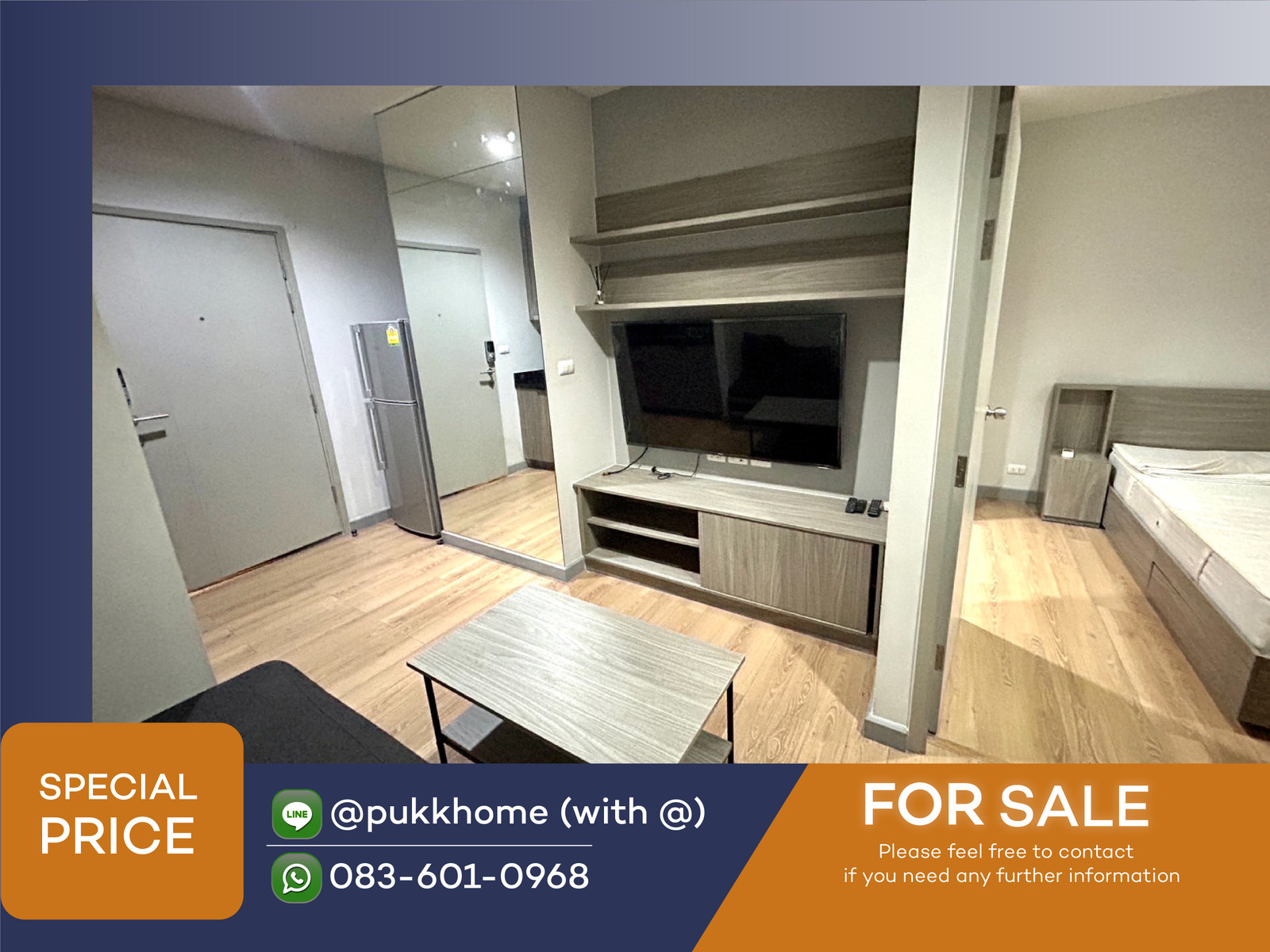 ✨Best price 3.1 million ✨BUILT IN the whole room, can make an appointment to view 📞Line: @pukkhome (with @ ) ✨Best price 3.1 million ✨BUILT IN the whole room, can make an appointment to view 📞Line: @pukkhome (with @ )