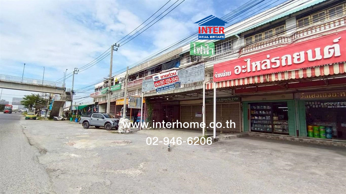 อาคารพาณิชย์ 3 ชั้น 33.7 ตร.ว. อาคารพาณิชย์ ใกล้โรงพยาบาลปากเกร็ด2 ถนนสะพานนนทบุรี-บางบัวทอง ถนน345 ปากเกร็ด นนทบุรี – รูปที่ 3