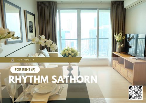 ให้เช่า 🔥 Rhythm Sathorn 🔥 เฟอร์นิเจอร์ และ เครื่องใช้ไฟฟ้าครบ ใกล้ โรงพยาบาลเซนต์หลุยส์