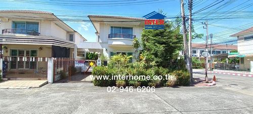 Twin house, 2 floors, 37.8 sq m, Supalai Village. Gardenville Tiwanon-Pathum Thani Opposite Awake Market Road number 307 Pathum Thani Road 3111 Mueang Pathum Thani, Pathum Thani