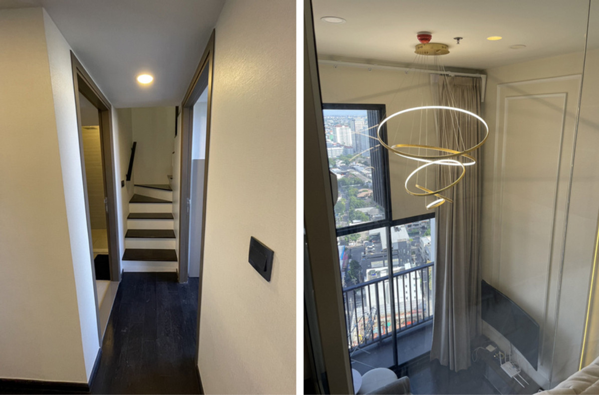 สอบถามโทร : 064-992-8997 ให้เช่า หรือ ขาย Condo Park Origin Thonglor ใกล้ BTS ทองหล่อ Duplex 2 ชั้น 45 ตารางเมตร 2 ห้องนอน ชั้น30 ตึก C ตกแต่งครบ – รูปที่ 4