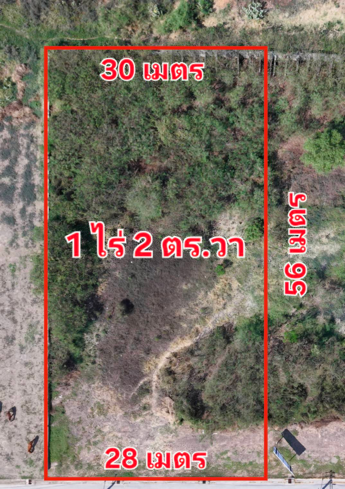 สุดซอยเงียบสงบสำหรับบ้านในฝัน!! ขายที่ดิน 1 ไร่ 2 ตร.วา กรุงเทพกรีฑา 20 แยก 7 ใกล้ รร.นานาชาติ Brighton และ Wellington ใกล้สนามกอล์ฟ ยูนิโก้ Airport Link บ้านทับช้าง – รูปที่ 3