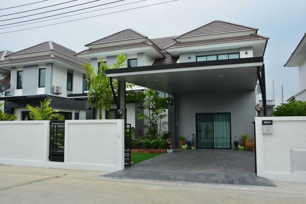 Single house for rent, The Ville Minburi-Nimitmai, 230 sq m, 67.50 sq wa, near Minburi Market Single house for rent, The Ville Minburi-Nimitmai, 230 sq m, 67.50 sq wa, near Minburi Market