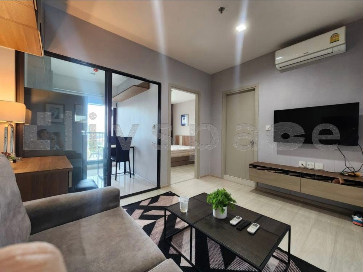 ▚ L08C03ツ ให้เช่า: Life Sukhumvit 48 1 Bed 35ตร.ม. วิวเปิดโล่ง เฟอร์ครบ ส่วนกลางดาดฟ้า✨ – รูปที่ 3