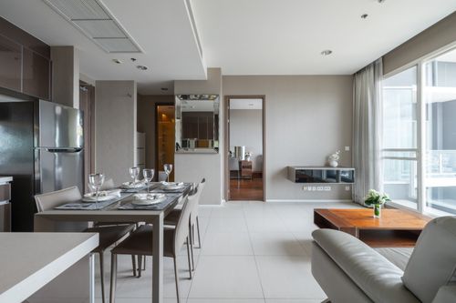 For rent, 2 bedrooms, 77 sq m, Menam Residences.