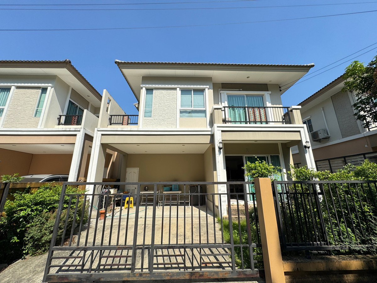 87891 - ขายบ้านแฝดอารมณ์บ้านเดี่ยว โครงการหมู่บ้านภัสสร ไพร์ด ปิ่นเกล้า วงแหวน