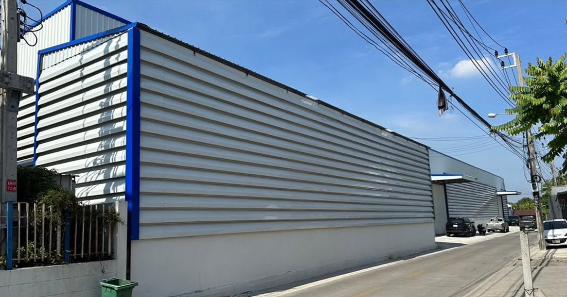For Rent, 📦 Warehouse with Office ⛳ Soi Permsin 41, area📏 1,250 sq.m. – 2,500 sqm., 🚛 Trailer-accessible – รูปที่ 2