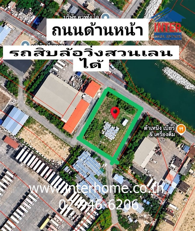 Empty land 744 sq m. land, Soi Thetsaban Bang Phli Noi. Bangna-Trad Road, Bang Bo, Samut Prakan Empty land 744 sq m. land, Soi Thetsaban Bang Phli Noi. Bangna-Trad Road, Bang Bo, Samut Prakan