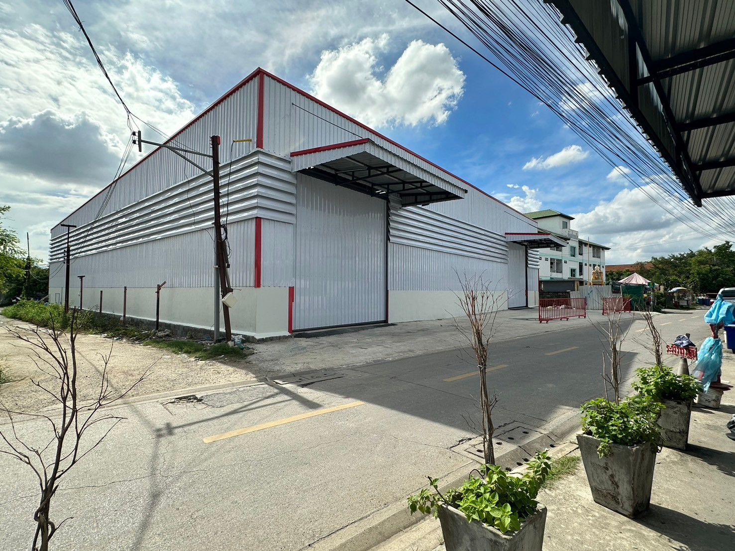 For Rent, Warehouse with Office ⛳ Located on Sukhaphiban 5 Rd., Sai Mai 82, area📏 Size 300 - 1,740 sq.m., 🚛 Trailer - accessible – รูปที่ 2