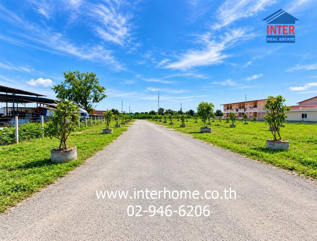 Empty land 744 sq m. land, Soi Thetsaban Bang Phli Noi. Bangna-Trad Road, Bang Bo, Samut Prakan – รูปที่ 3