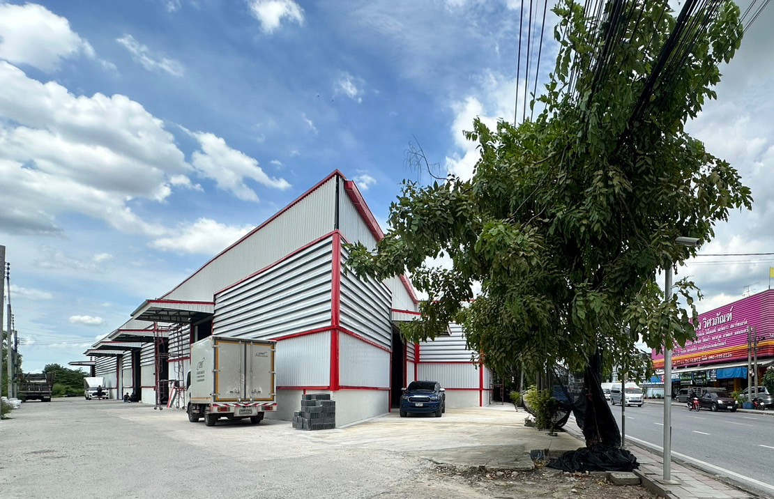 For Rent, Warehouse with Office ⛳ Located on Sukhaphiban 5 Rd., Sai Mai 82, area📏 Size 300 - 1,740 sq.m., 🚛 Trailer - accessible – รูปที่ 4