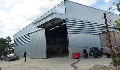 For Rent, 📦 Warehouse with Office ⛳ Phraya Suren 27, Ram Inthra📏 area 520 sq.m., 🚛 Accessible for 6-wheel trucks