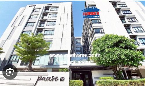 Condominium 25.33 sq m. Pause ID Sukhumvit 107, near BTS Bearing, Soi Bearing, Sukhumvit Road 107. Srinakarin Road Mueang Samut Prakan, Samut Prakan