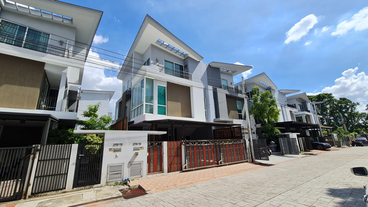 ให้เช่า! บ้านแฝด 3 ชั้น #แกรนด์ไอดีไซน์วิภาวดี หลังมุม 39.4 ตร.วา | ใกล้โทลเวย์/รถไฟฟ้า 2 สาย | 37,000 บ./ด. – รูปที่ 3
