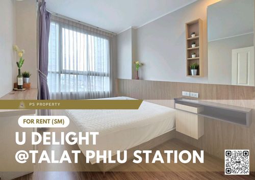 ให้เช่า ✨ U Delight @Talat Phlu Station ✨ เฟอร์นิเจอร์ และ เครื่องใช้ไฟฟ้าครบ ใกล้ BTS ตลาดพลู