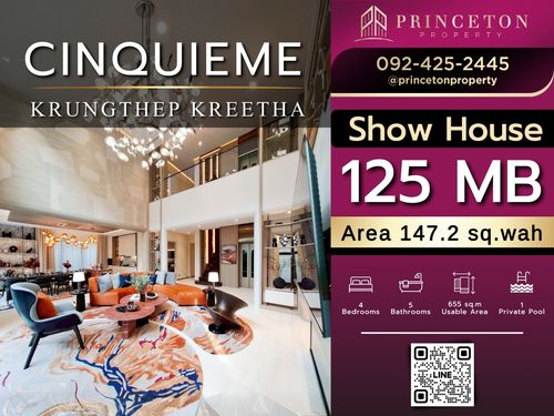 CINQUIÈME Krungthep Kreetha — Modern Heritage Luxury Living 📞092-4252445