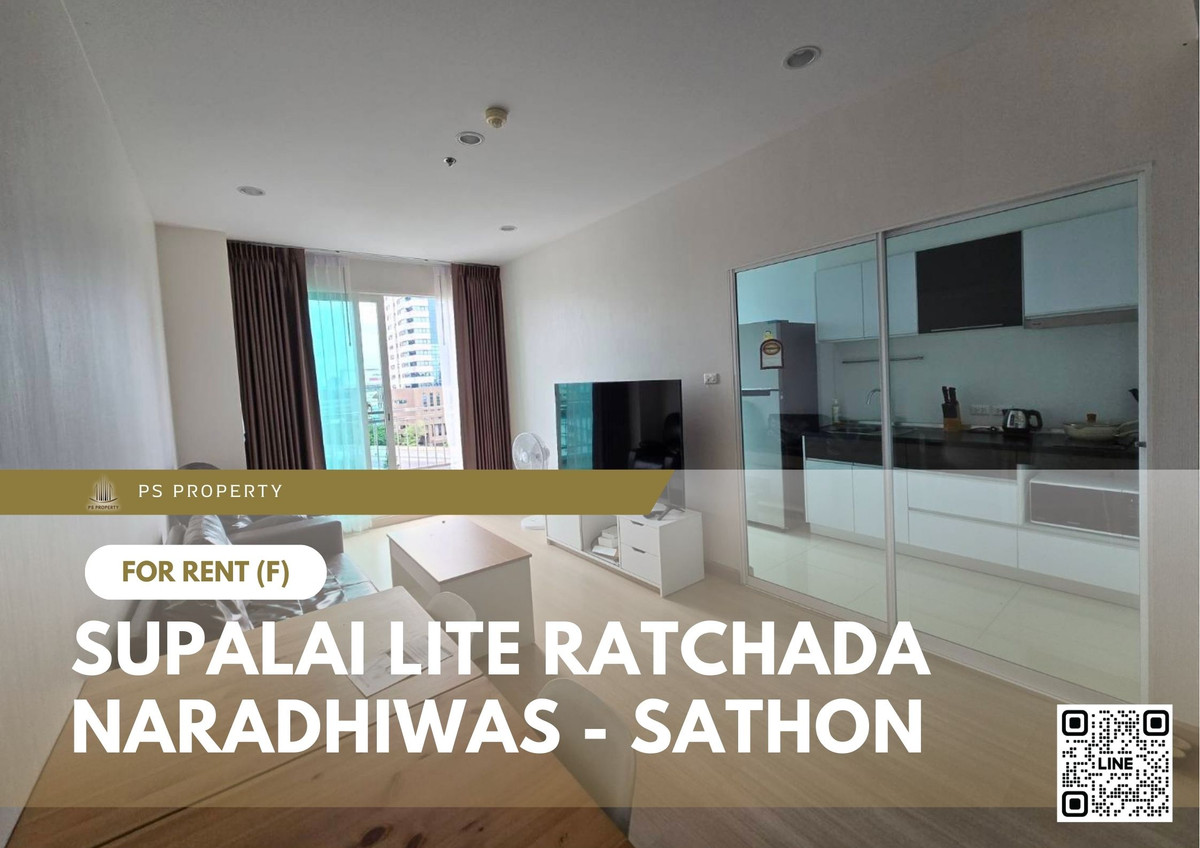 For rent ✨ Supalai Lite Ratchada - Naradhiwas - Sathon ✨ 2 bedrooms, 2 bathrooms, fully furnished and equipped with appliances For rent ✨ Supalai Lite Ratchada - Naradhiwas - Sathon ✨ 2 bedrooms, 2 bathrooms, fully furnished and equipped with appliances