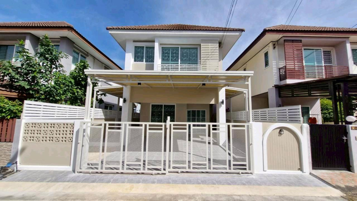 Very newly renovated semi-detached house in the Lam Luk Ka Khlong Si area. Next to Lat Sawai Central Market Buntharik New Style University Very newly renovated semi-detached house in the Lam Luk Ka Khlong Si area. Next to Lat Sawai Central Market Buntharik New Style University