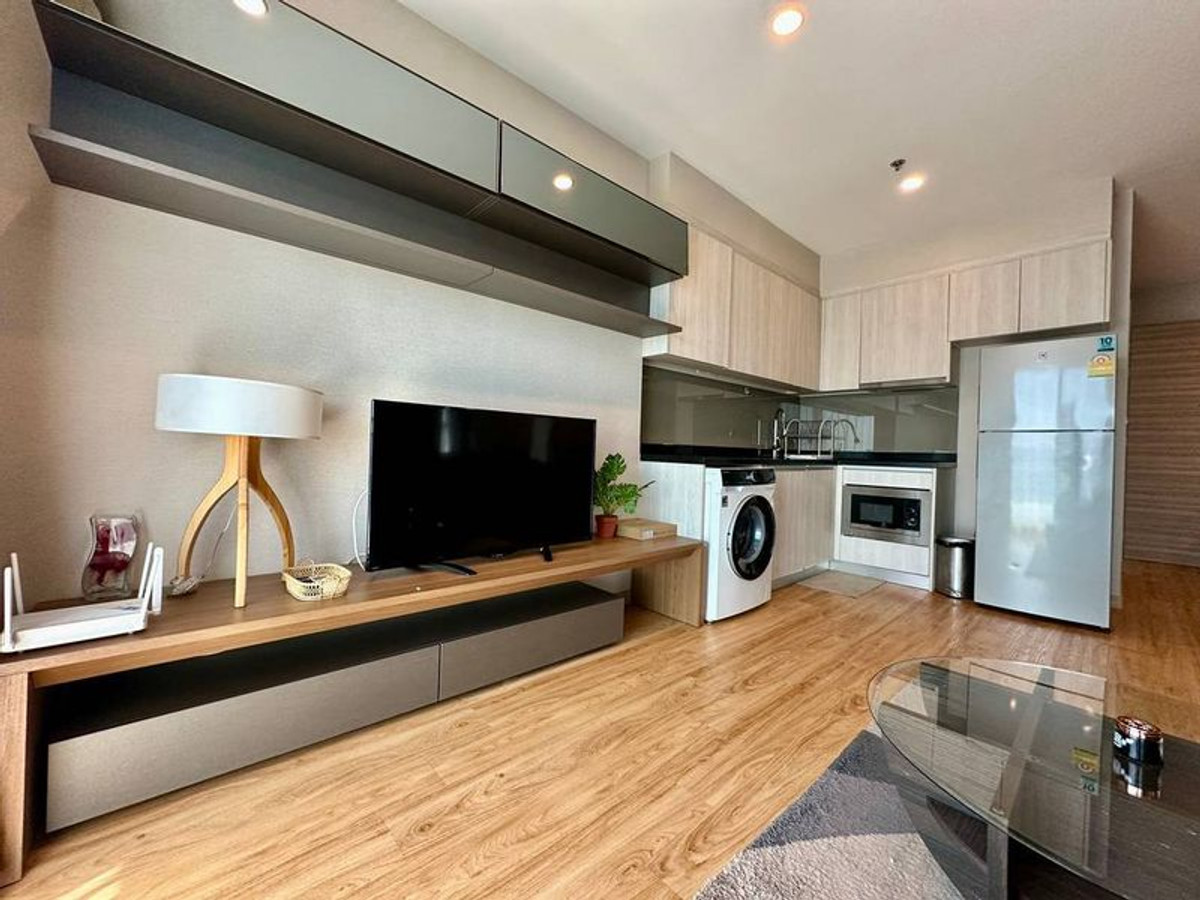 For rent, The Sea Condo, Sriracha, beautiful room, high floor, full sea view, fully decorated with furniture. – รูปที่ 3