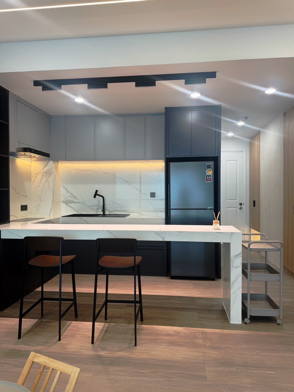 for rent Baan sathorn chaopraya 1 bed renovated room nice⭐️🌈💟 – รูปที่ 3
