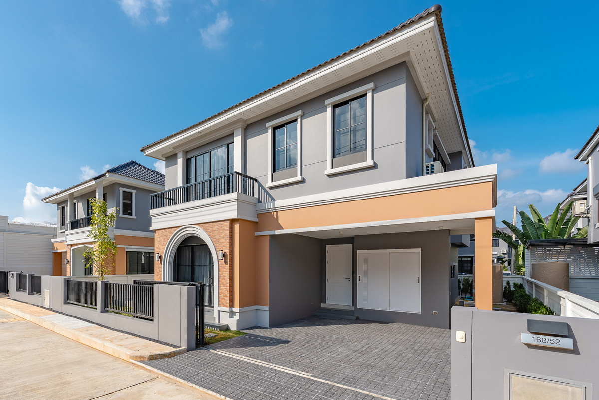 🌴ให้เช่า🌴 บ้านเดี่ยวสไตล์อังกฤษ Crown Estate - Dulwich Road 4ห้องนอน/3ห้องน้ำ 60ตร.วา พร้อมสระว่ายน้ำ ตกแต่งหรูพร้อมอยู่ ติดกับโรงเรียนนานาชาติ British Phuket, เกาะแก้ว ภูเก็ต – รูปที่ 2
