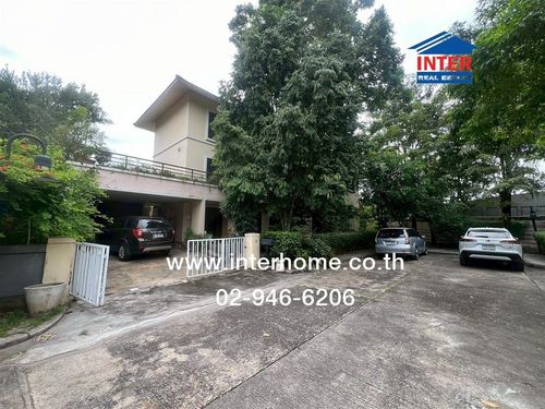 2-story detached house, 93.3 sq m, riverside house. Soi Sukhaprachasan 2, Soi 11 (Soi Wat Ku), Chaengwattana-Pak Kret Road, Tiwanon Road, Pak Kret, Nonthaburi