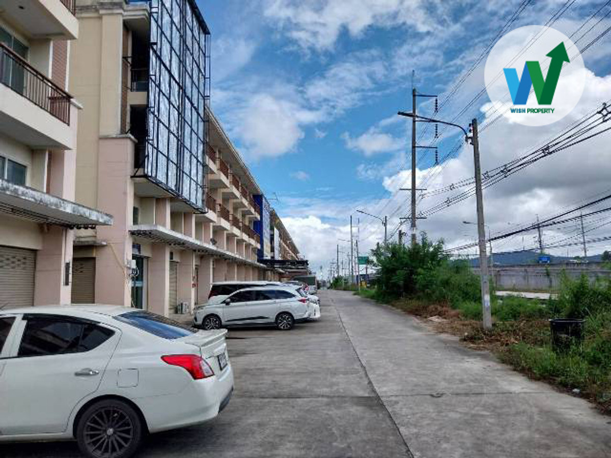 For sale, for rent, commercial building, corner unit, 2 units, next to main road 36, Nikhom Phatthana, Rayong. – รูปที่ 3