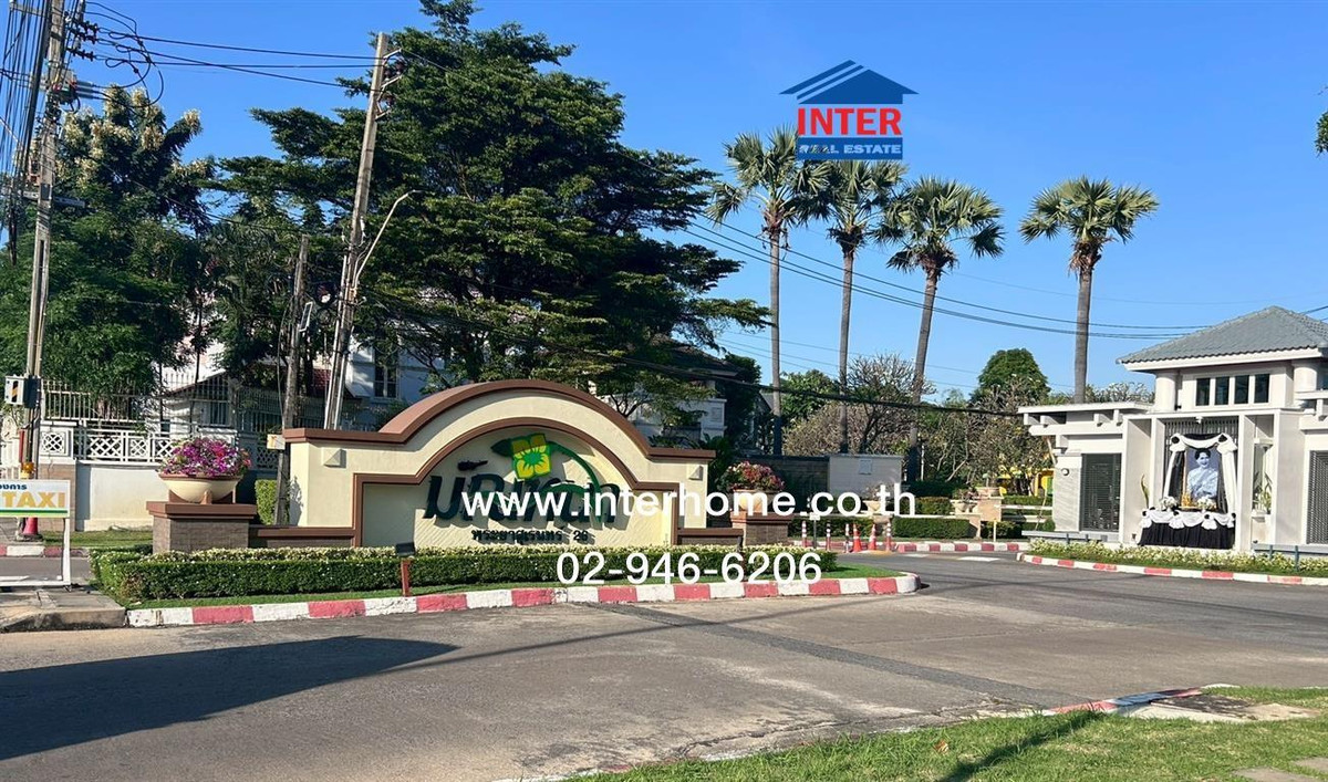2-story detached house, 89.5 sq m, Manthana Village. Phraya Suren26 Soi Phraya Suren 26, Ramintra Road, Phraya Suren Road, Khlong Sam Wa District, Bangkok 2-story detached house, 89.5 sq m, Manthana Village. Phraya Suren26 Soi Phraya Suren 26, Ramintra Road, Phraya Suren Road, Khlong Sam Wa District, Bangkok