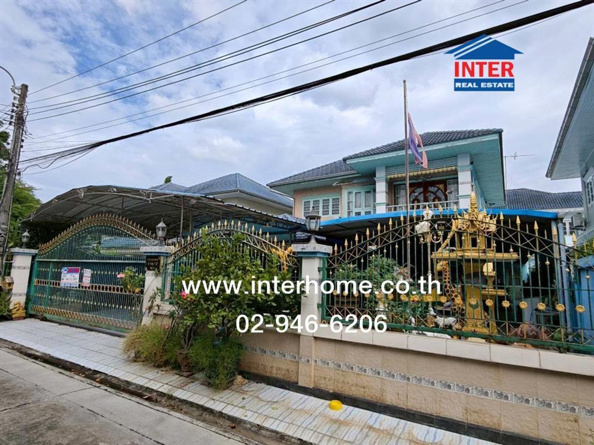 บ้านเดี่ยว 2 ชั้น 84 ตร.ว. หมู่บานแกรนด์โฮม ใกล้รถไฟฟ้าสถานีพหลโยธิน48 ซอยพหลโยธิน48 แยก13 ถนนพหลโยธิน เขตบางเขน กรุงเทพมหานคร – รูปที่ 3