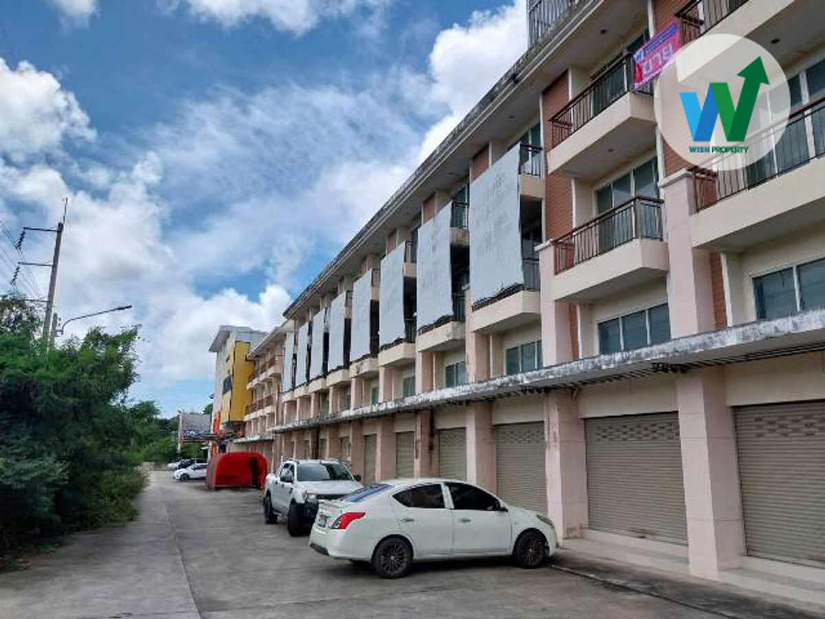 For sale, for rent, commercial building, corner unit, 2 units, next to main road 36, Nikhom Phatthana, Rayong. – รูปที่ 2