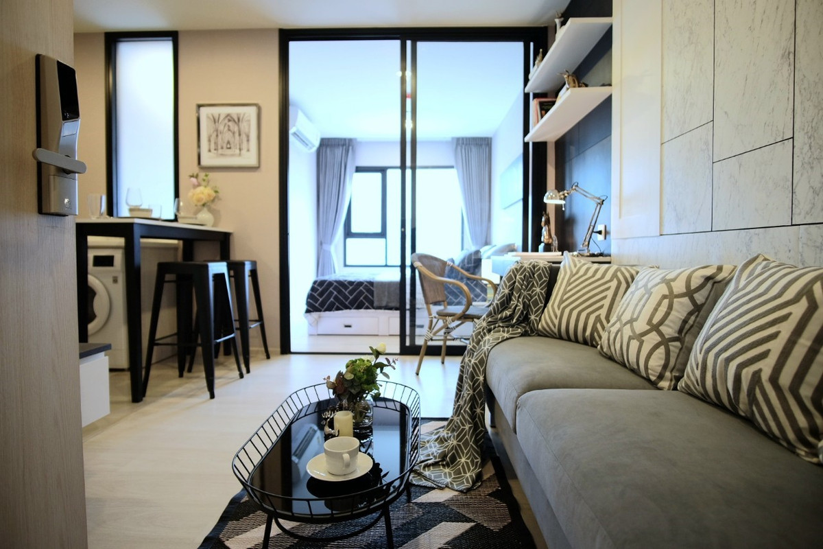 🏢1BedPlus✨✨ Life Asoke 🚝100m.MRT Petchburi