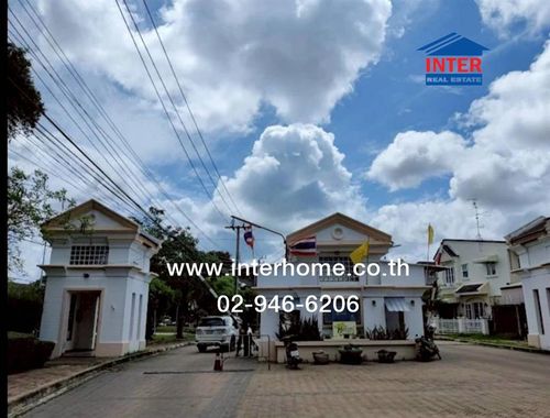 Townhouse, 2 floors, 20.1 sq m, Busarin Village, Thonburirom, Soi Pracha Uthit 129. Pracha Uthit Road, Phra Pradaeng, Samut Prakan