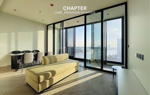 ขาย คอนโด Chapter เจริญนคร – ริเวอร์ไซด์  ริมแม่น้ำเจ้าพระยา เพียง 5 นาที ถึง BTS กรุงธนบุรี  