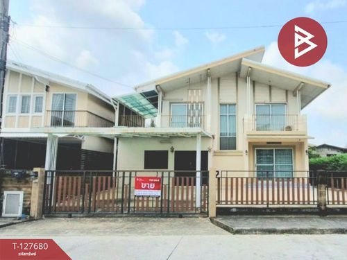 Single house for sale Pruksa Puri Village, Chan Bua, Bangna, Km. 5, Samut Prakan, ready to move in.