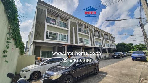 Townhome, 3 floors, 26 sq m, Nalin Avenue 2 Village, Ramkhamhaeng 144, Soi Ramkhamhaeng 144, Ramkhamhaeng Road, Saphan Sung District, Bangkok.