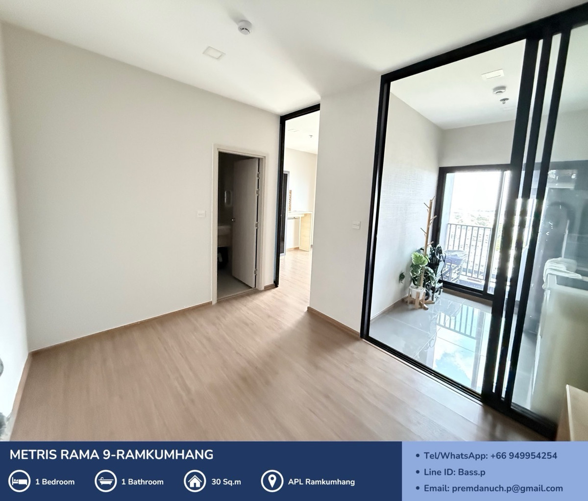 [For Sale] *Corner room* Metris Rama 9 - Ramkumhang Pet Friendly Condo near AirportLink Ramkumhang 🐾